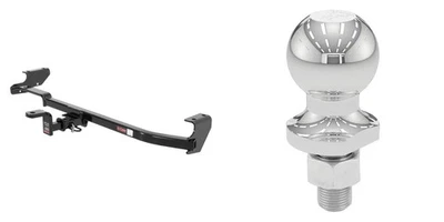 CURT Trailer Hitch 1-1/4in Receiver Class 1, 1-7/8in Ball Mount #113183-40161 Foto 1 de 4