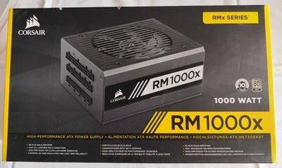 Alimentation Corsair RM1000x 80+ Gold 1000 Watts Modulaire - Photo 1/4