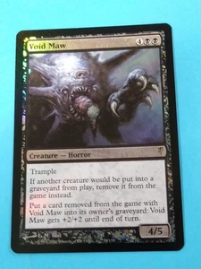Magic the Gathering Coldsnap - VOID MAW - Black Rare FOIL  Creature Horror  NM - Picture 1 of 2
