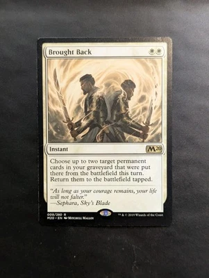 Brought Back - Core Set 2020 M20 MTG Magic The Gathering - LP - Image 1 of 2