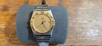 Selling a Used Vintage Steel and Gold Omega Quartz Constellation. REF. 1448/431 - Image 1 of 4