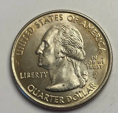 2008 "P" Hawaii State Quarter**High Grade**Struck Through Grease**(Mirrorlike)** - Image 1 of 2