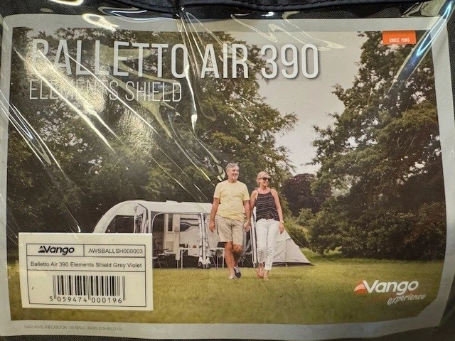 Vango Balletto Air 390 Elements Shield Grey Violet - Bild 1 von 1