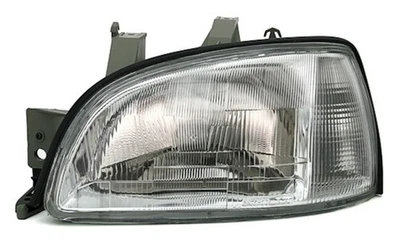 Scheinwerfer links für Renault Clio 1 57 1996-1998 Halogen Streuscheibe LWR H4 - Bild 1 von 4