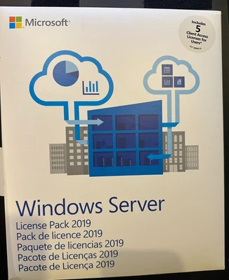 Microsoft Windows Server 2019 - 5 User Cal License - OEM (R18-05867) - Image 1 of 2