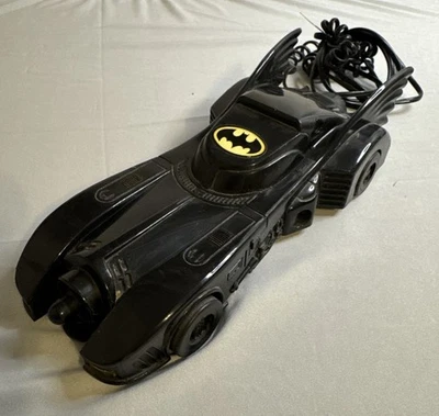 Batman Batmobile Phone Columbia BM-101 Landline 1989 Telephone DC Comics Vintage - Image 1 of 4