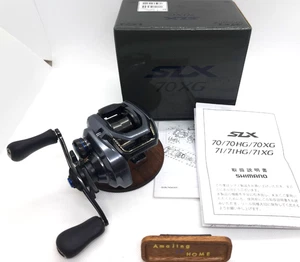 Near Mint Shimano 24 SLX 70XG Right Hand Baitcasting Reel with Box from Japan - Picture 1 of 24