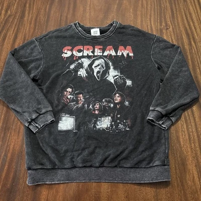 Sudadera vintage Scream para hombre talla M película de terror Foto 1 de 4