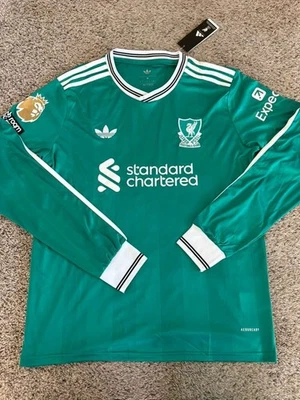 Liverpool 25/26 Third Jersey Long Sleeve Premier League Patch SHIP NOW! - Image 1 of 3