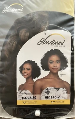 Peluca diadema Vivica Fox Hair Collection HB1970-V color P4/27/30 (¡NUEVA)! Foto 1 de 3