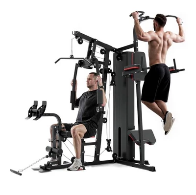 Mikolo Home Gym, Workout Station with 150LBS Weight Stack, Multifunctional Home - Image 1 of 4