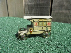 Vintage Georg Fischer Penny Blechspielzeug City of London Polizei Krankenwagen - Bild 1 von 8