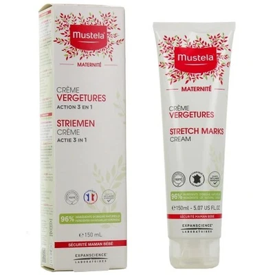 Crema Mustela Crème Prévention Vergetures estrías Foto 1 de 3
