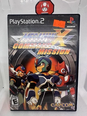Mega Man X Command Mission CIB (Sony PlayStation 2, 2004) w/Trading Card rare - Image 1 of 4