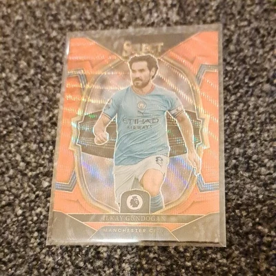 2022-23 Panini Premier League Select ILKAY GUNDOGAN Red Prizm #63 - Image 1 of 2