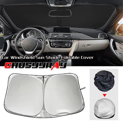 For BMW 3 Series 330i/340i GT 2013-2017 Car Windshield Sun Shade Foldable Cover - Imagem 1 de 4