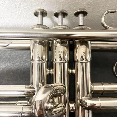 Tromba YAMAHA YTR-1310 argento ben tenuta usata con custodia rigida - Immagine 1 di 4