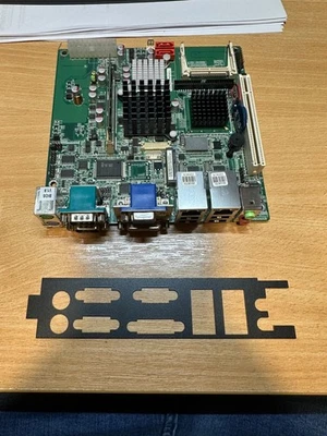 iEi KINO-945GSE Industrial Motherboard Mini-ITX Atom 1.6GHz KINO-945GSE-N270-R11 - Image 1 of 4