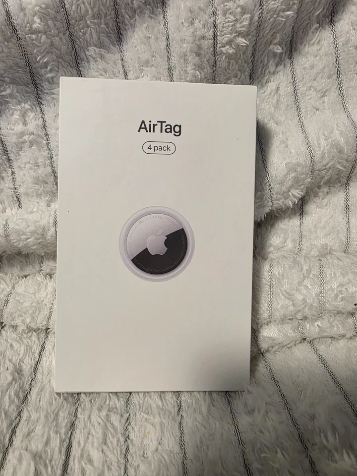 Apple AirTag Tracking Device, 4-Pack - MX542LL/A - A2187 - OEM - New -Sealed Box - Image 1 of 1