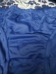  Vintage Men Briefs Bikini Size LARGE (36 inch Waist)  100% Nylon NEW - Picture 1 of 3