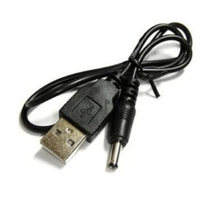 3Pcs USB 2.0 Male To DC Power Dc3.5mm Barrel Connector Cable Cord 1.5M/4.9Ft - Afbeelding 1 van 11