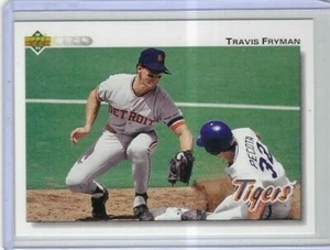 1992 Upper Deck #466 Travis Fryman Detroit Tigers - Picture 1 of 2