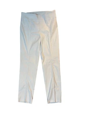 Pantalones New Directions Petite 10P blancos ajustados 1791 Foto 1 de 4