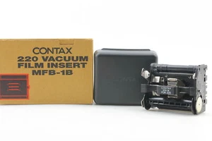 [SCATOLA MAI USATA] Contax 645 fotocamera MFB-1B 220 inserto pellicola medio formato dal GIAPPONE - Foto 1 di 10
