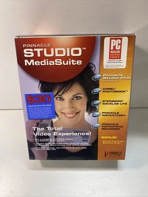 Pinnacle Studio Media Suite Plus Version 9 Video Digital Media Editing - Image 1 of 2