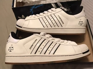 Adidas Originals X Star Wars Stormtrooper Superstar II Brand New Tags Size US 10 - Picture 1 of 12