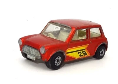 LESNEY MATCHBOX NO. 29 - RACING MINI COOPER S - SUPERFAST WHEELS - Image 1 of 4