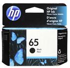 HP #65 Black Ink Cartridge 65 N9K02AN NEW GENUINE