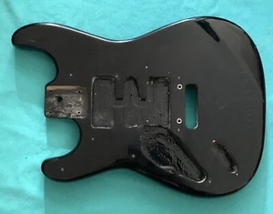 1984 Epiphone by Gibson S Series Lefty Electric Guitar Original Black Body - Picture 1 of 12