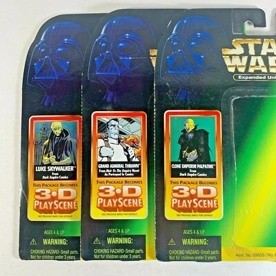 Отдельный лот товаров Star Wars Expanded Universe 3D PlayScene Траун Палпатин Люк - Изображение 1 из 4