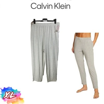 NWD Calvin Klein XL Lounge Jogger QS6683 Grey Heather  QS6683 $56 - Image 1 of 4