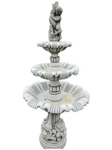 ANTIGUO DISEÑO DE VIVIENDA Fuente de primavera y ornamental AWD-SS-128 B:100 cm H:197 cm - Imagen 1 de 7