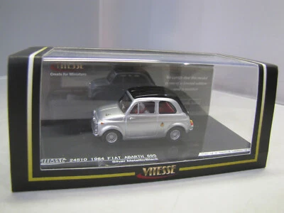 Vitesse 24510 1964 Fiat Abarth 695 Silver Metallic / Black - 1:43 - Bild 1 von 2