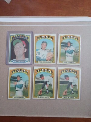 Detroit Tigers Vintage Topps 1970s + 1981 Lot Of 17 🐅⚾️ INC McLain & Freehan - Image 1 of 4