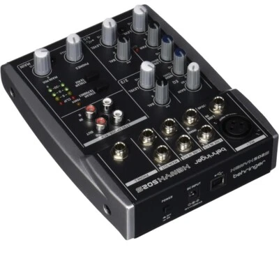 Behringer Xenyx 502S 5-channel Analog Live Podcast Streaming Mixer - Damaged Box - Image 1 of 4