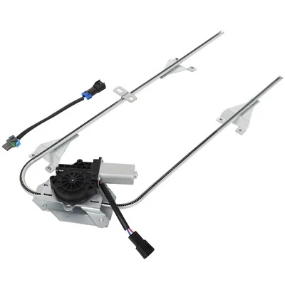 Regulador de ventana compatible con International Harvester 5500i delantero LH Power con motor Foto 1 de 4