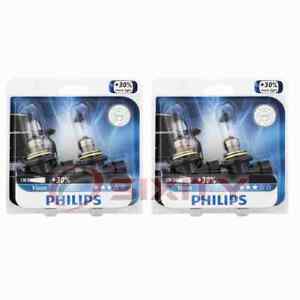 2 pc Philips Low Beam Headlight Bulbs for GMC C1500 C1500 Suburban C2500 id