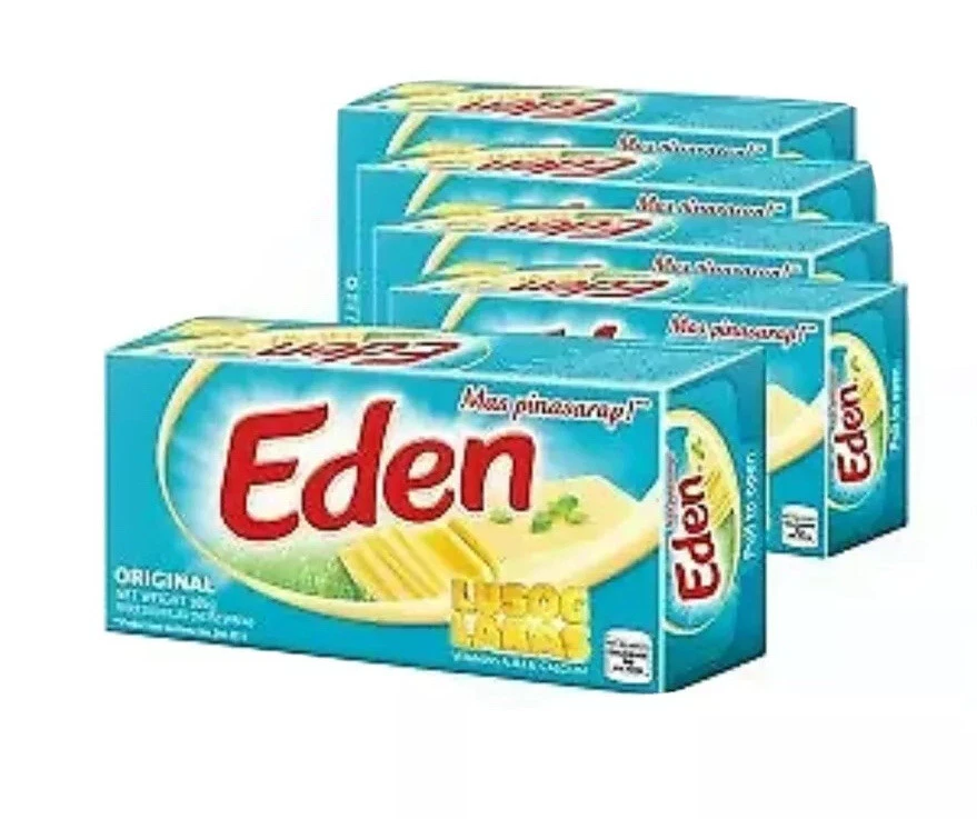 Lote de 6 peças de queijo Eden 160 g - queijo filipino - Imagem 1 de 4