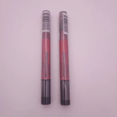 LOTE DE 2 BOLÍGRAFOS CORRECTORES DE COLOR MAYBELLINE MasterCamo 60 ROJOS para OSCUROS  Foto 1 de 4