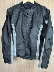 Nexgen Black White Full Zip Waterproof Motorcycle Biker Jacket Mens Size XL - Picture 1 of 8