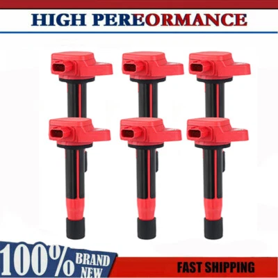 Bobina de encendido 6 piezas para Honda Pilot Ridgeline Odyssey V6 2009-2015 3,5 L UF603 Foto 1 de 4