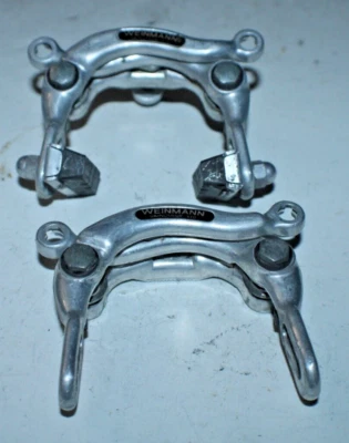 Vintage Weinmann Brake Caliper Set 60-75mm Center Pull Through Bolt USA Shipper! - Image 1 of 4