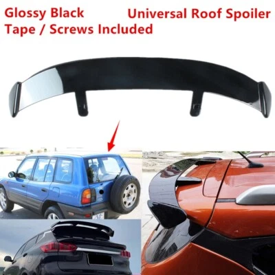 Fit For Toyota RAV4 1997-2000 Rear Roof Spoiler Modified Wing ABS Gloss Black Foto 1 de 4