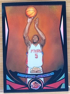 2004-05 TOPPS CHROME HORACE JENKINS BLACK REFRACTOR #D/500 PISTONS - Picture 1 of 2