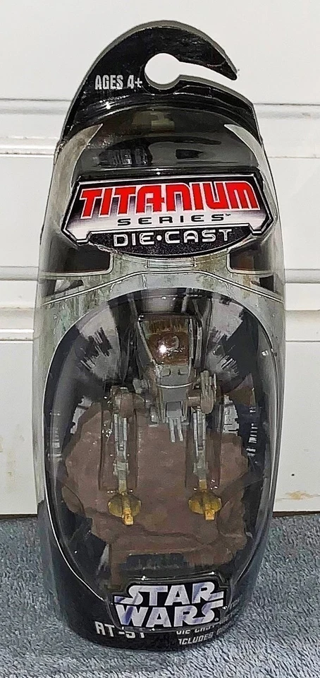 Hasbro Titanium Series Star Wars 3 Inch Vehicles At-st