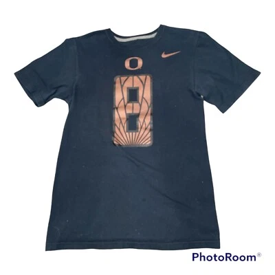 Nike Oregon Ducks Marcus Mariota Black NCAA Football Short Sleeve T Shirt Men S - Image 1 of 4